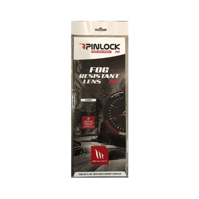 Pinlock do kasku MT-V-09 przezroczysty