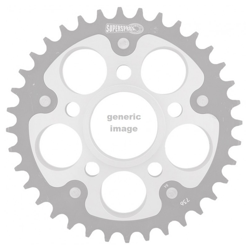 Rear sprocket SUPERSPROX STEALTH red 36T, 520