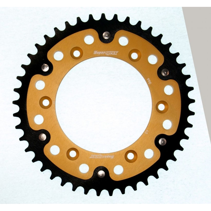 Rear sprocket SUPERSPROX STEALTH gold 45T, 520