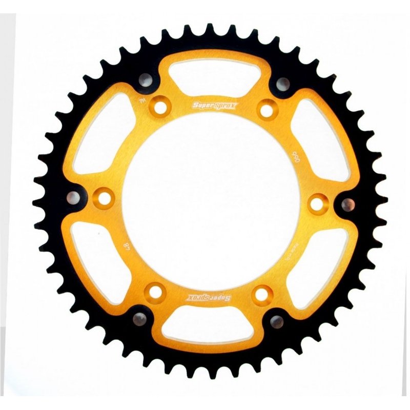 Rear sprocket SUPERSPROX STEALTH gold 48T, 520