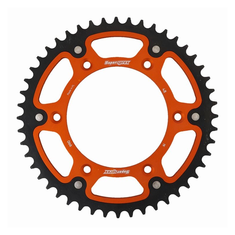 Rear sprocket SUPERSPROX STEALTH orange 48T, 520
