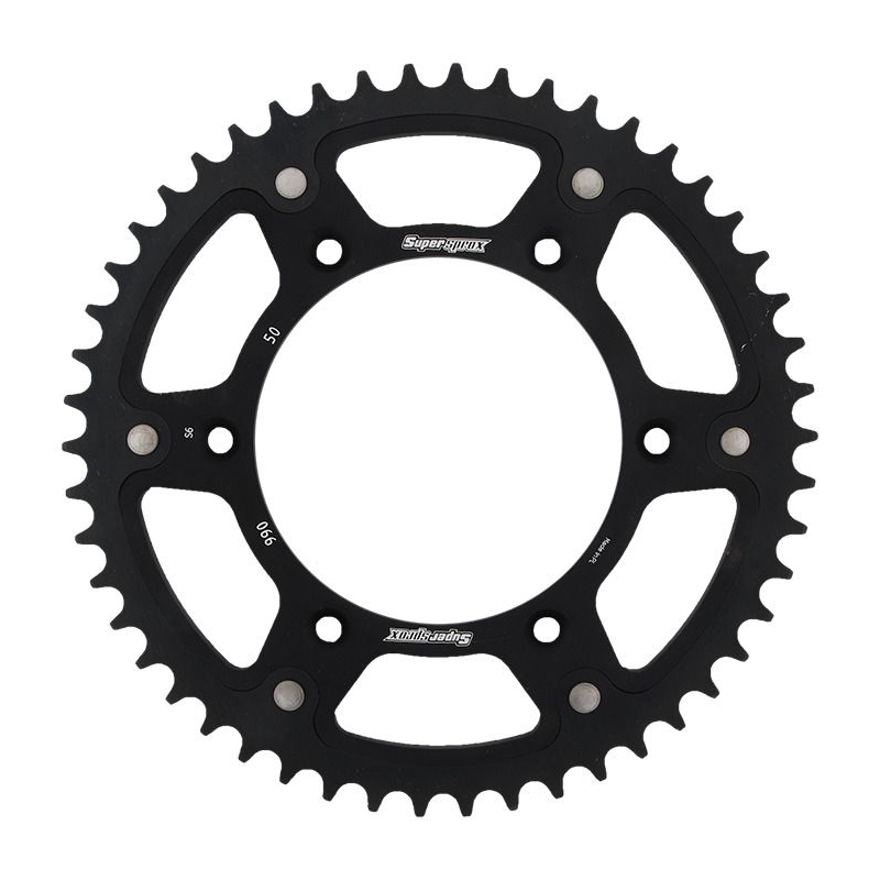 Rear sprocket SUPERSPROX STEALTH black 50T, 520