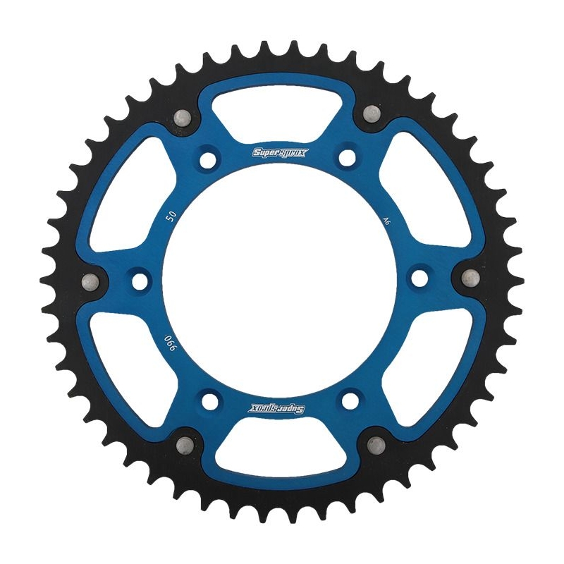 Rear sprocket SUPERSPROX STEALTH blue 50T, 520