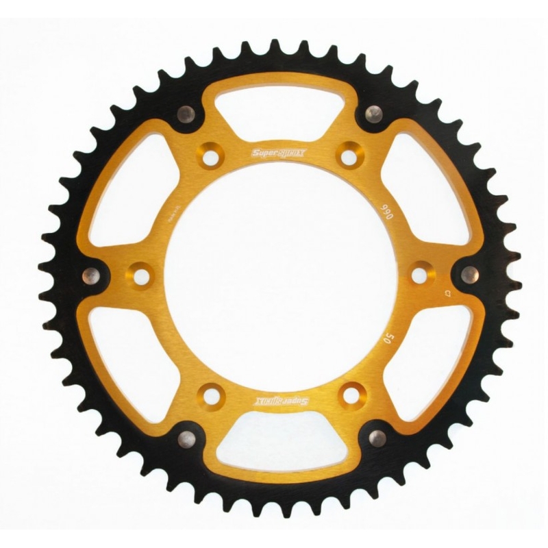 Rear sprocket SUPERSPROX STEALTH gold 50T, 520