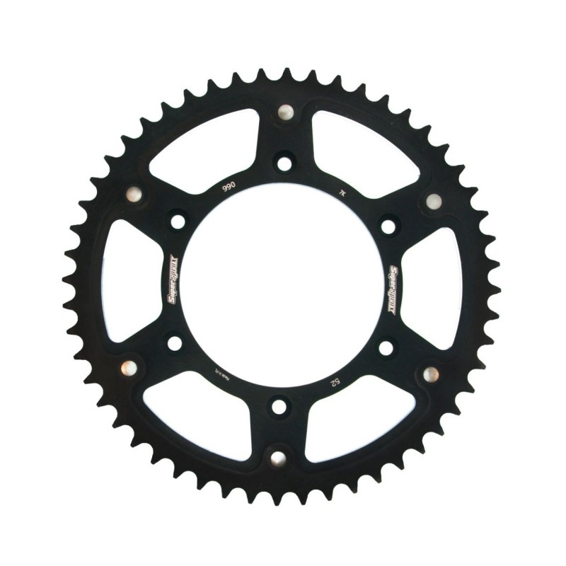 Rear sprocket SUPERSPROX STEALTH black 52T, 520