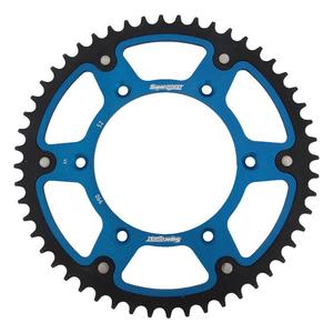 Rear sprocket SUPERSPROX STEALTH RST-990:52-BLU blue 52T, 520