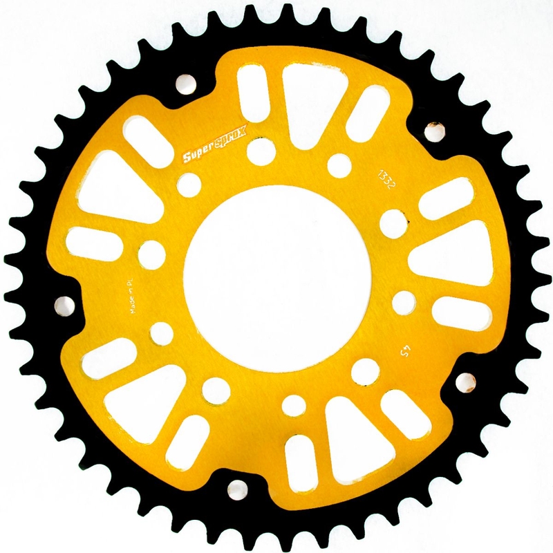Rear sprocket SUPERSPROX STEALTH gold 45T, 525
