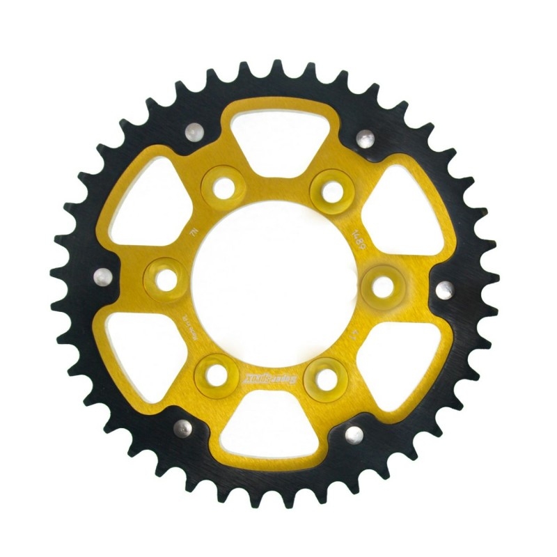 Rear sprocket SUPERSPROX STEALTH gold 41T, 525