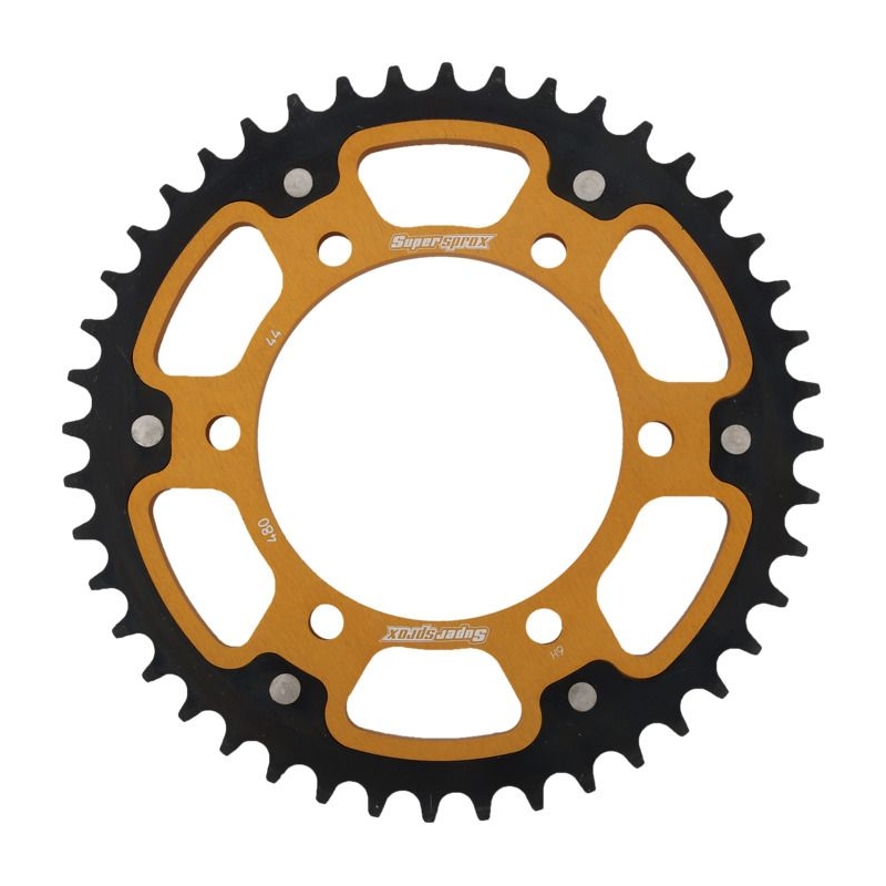 Rear sprocket SUPERSPROX STEALTH gold 44T, 525