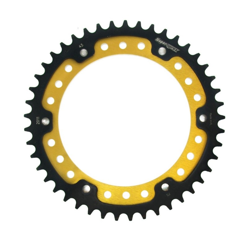 Rear sprocket SUPERSPROX STEALTH gold 45T, 530