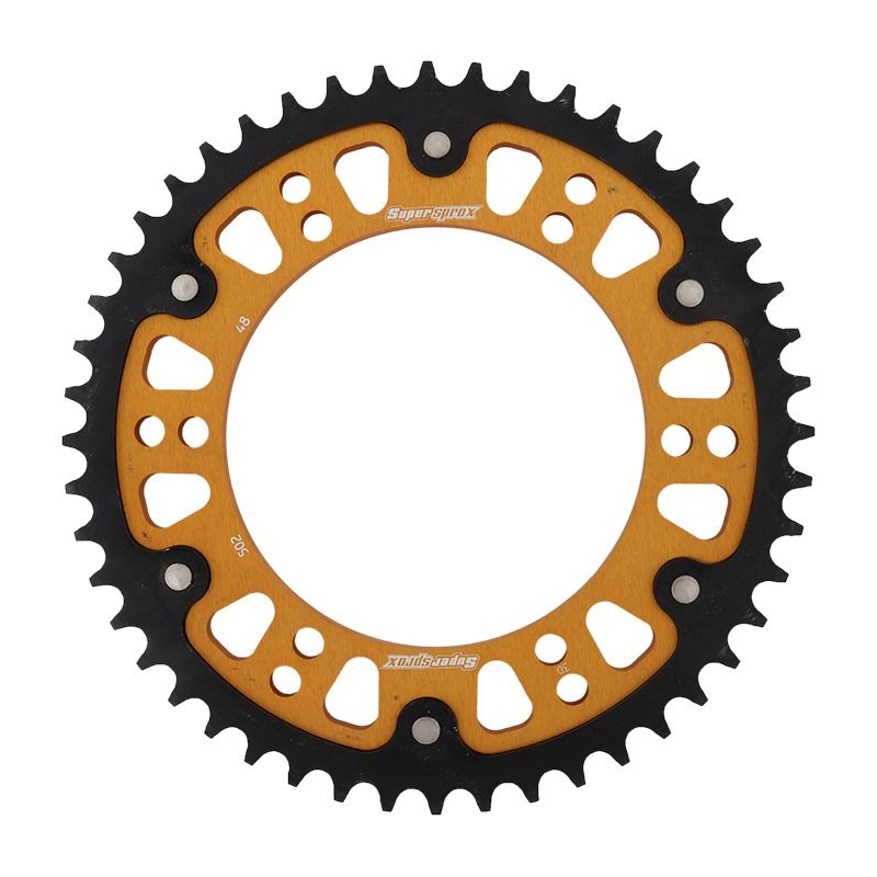 Rear sprocket SUPERSPROX STEALTH gold 48T, 530