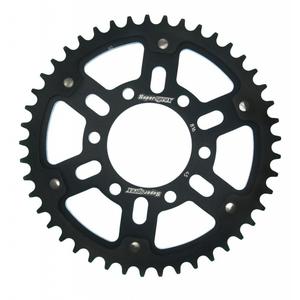 Rear sprocket SUPERSPROX STEALTH RST-816:45-BLK black 45T, 530