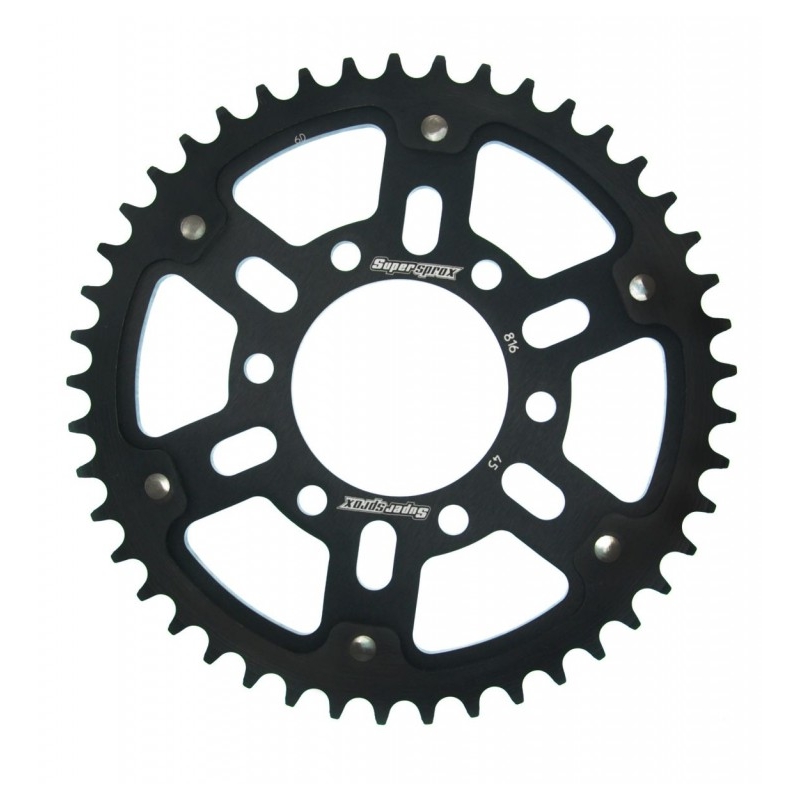 Rear sprocket SUPERSPROX STEALTH black 45T, 530
