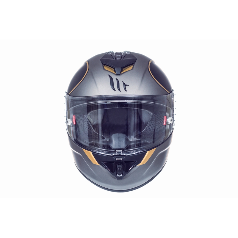Integralny kask motocyklowy MT Rapide Revival czarny matowy