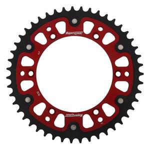 Rear sprocket SUPERSPROX STEALTH RST-1512:47-RED red 47T, 520