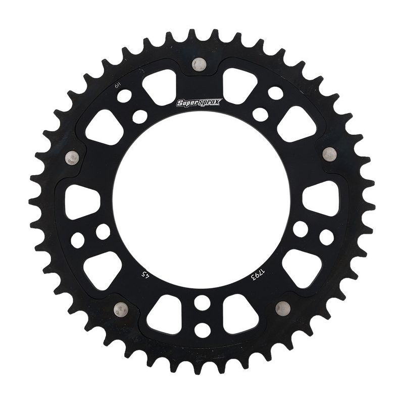 Rear sprocket SUPERSPROX STEALTH black 45T, 520