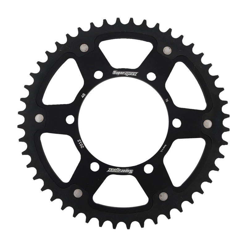 Rear sprocket SUPERSPROX STEALTH black 48T, 525
