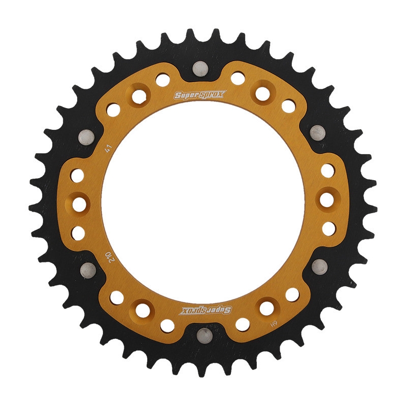 Rear sprocket SUPERSPROX STEALTH gold 41T, 520