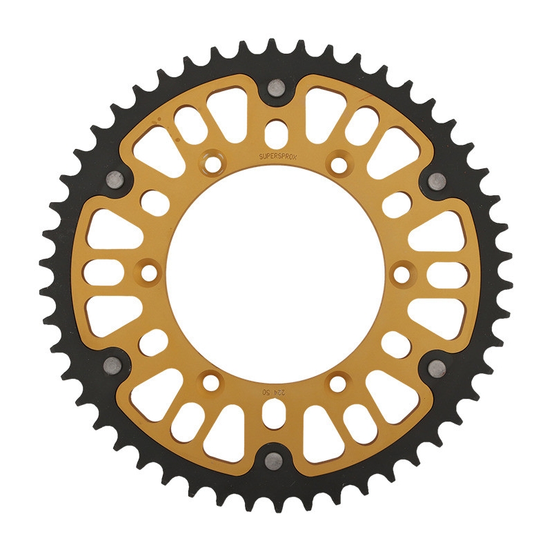 Rear sprocket SUPERSPROX STEALTH gold 50T, 520
