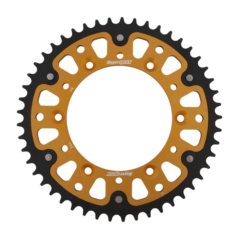 Rear sprocket SUPERSPROX STEALTH gold 49T, 520