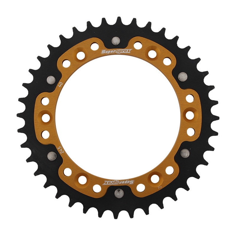 Rear sprocket SUPERSPROX STEALTH gold 40T, 520