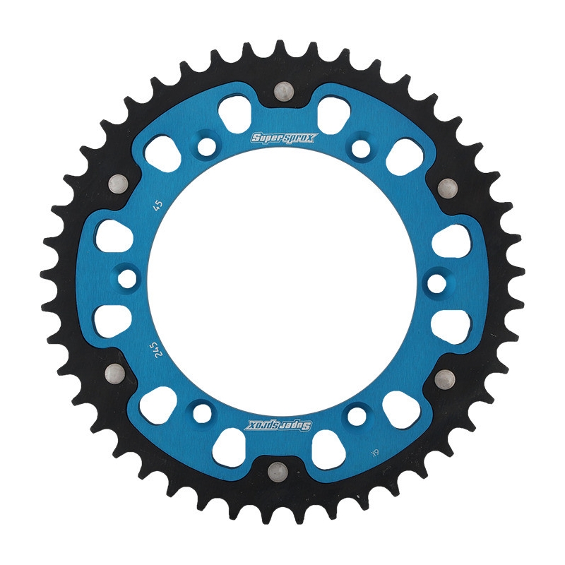 Rear sprocket SUPERSPROX STEALTH blue 45T, 520