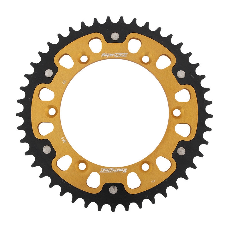 Rear sprocket SUPERSPROX STEALTH gold 45T, 520