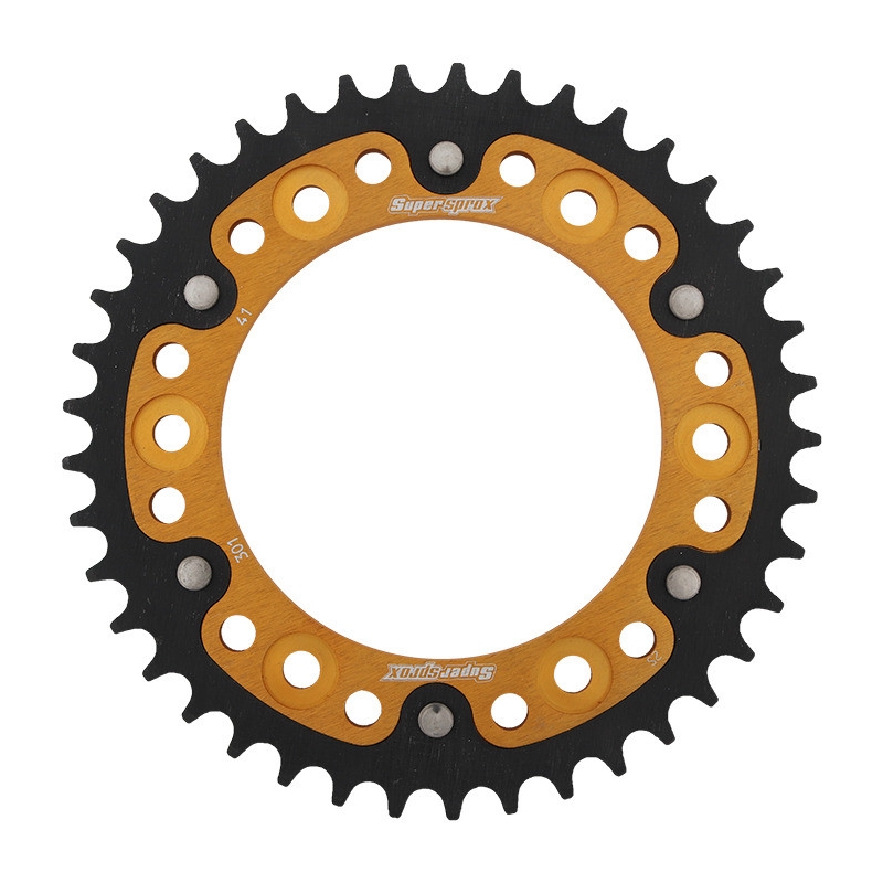 Rear sprocket SUPERSPROX STEALTH gold 41T, 520