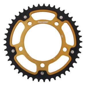 Rear sprocket SUPERSPROX STEALTH RST-302:45-GLD gold 45T, 530