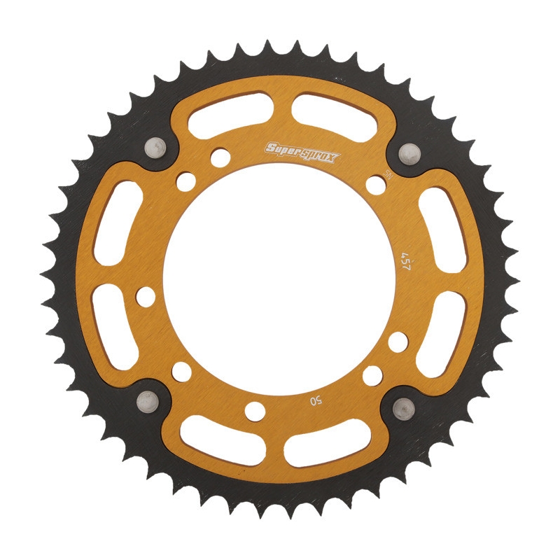 Rear sprocket SUPERSPROX STEALTH gold 50T, 420