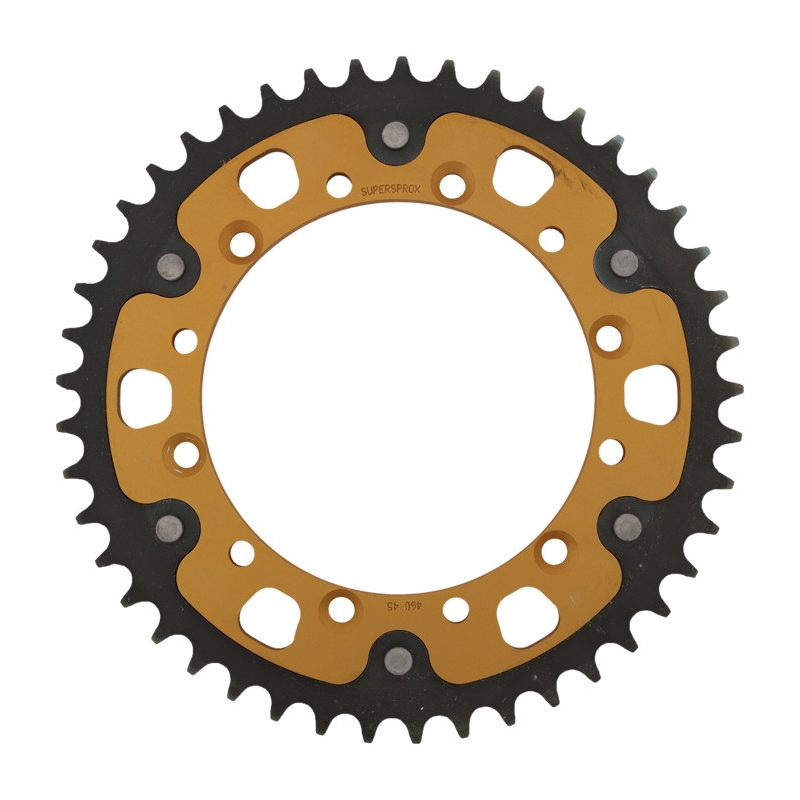 Rear sprocket SUPERSPROX STEALTH gold 45T, 520