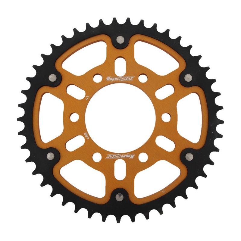Rear sprocket SUPERSPROX STEALTH gold 45T, 530