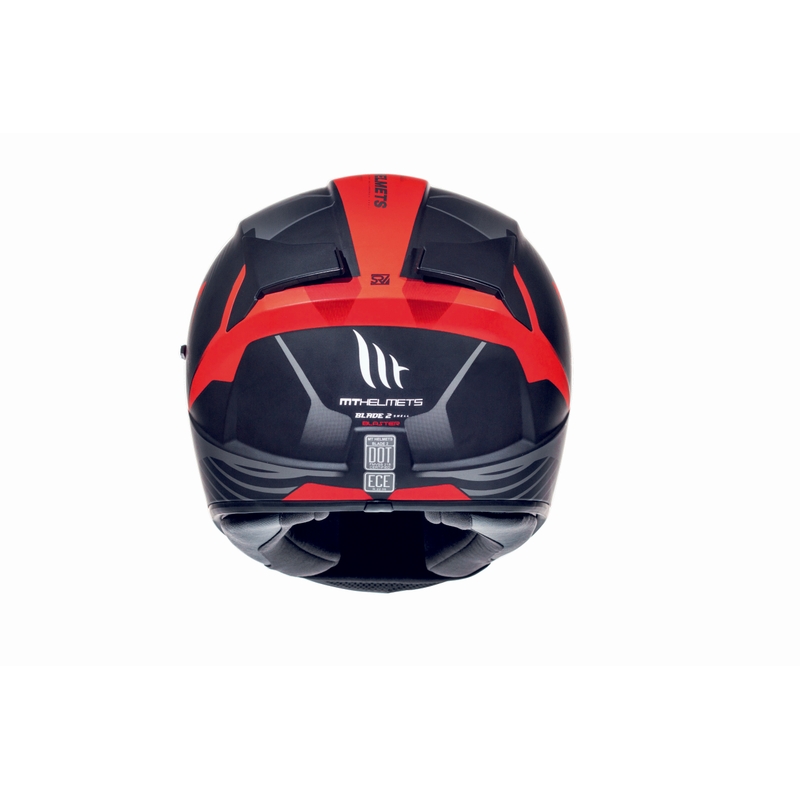 Integralny kask motocyklowy MT Blade 2 SV Blaster czarny matowy-czerwony