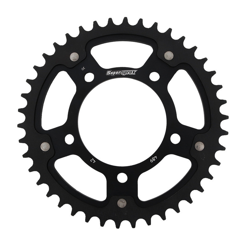 Rear sprocket SUPERSPROX STEALTH black 42T, 530