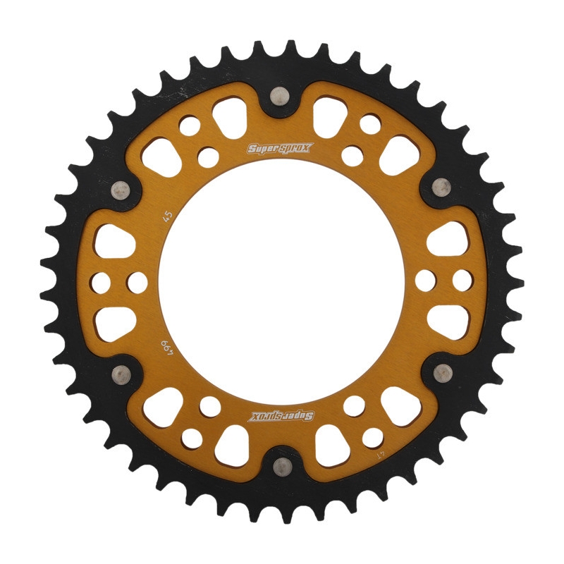 Rear sprocket SUPERSPROX STEALTH gold 45T, 530