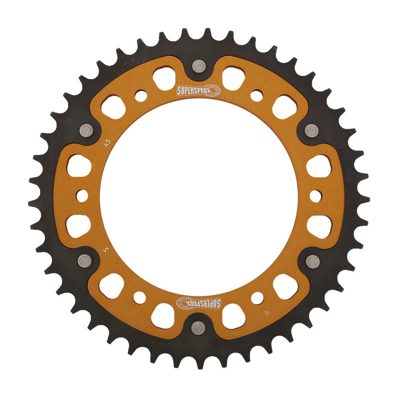 Rear sprocket SUPERSPROX STEALTH gold 45T, 520
