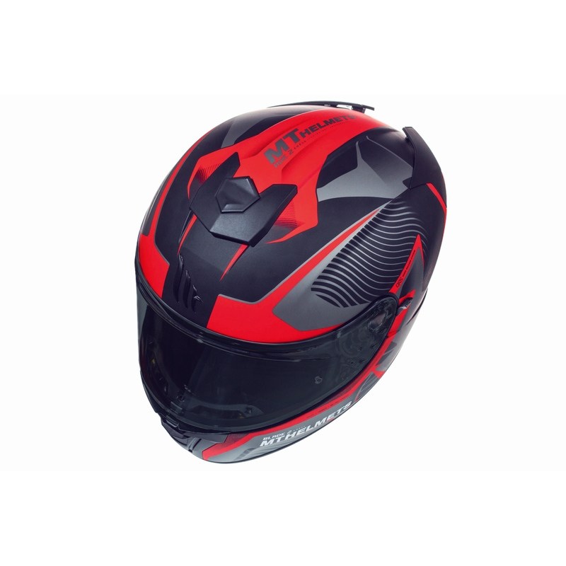 Integralny kask motocyklowy MT Blade 2 SV Blaster czarny matowy-czerwony