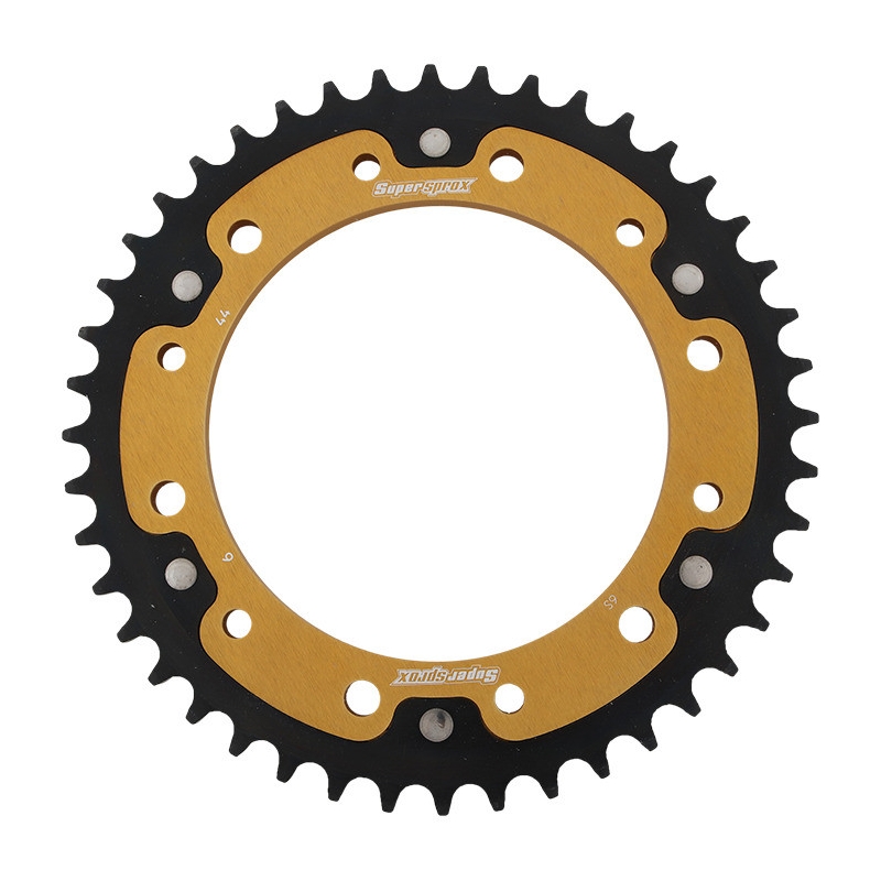 Rear sprocket SUPERSPROX STEALTH gold 44T, 525