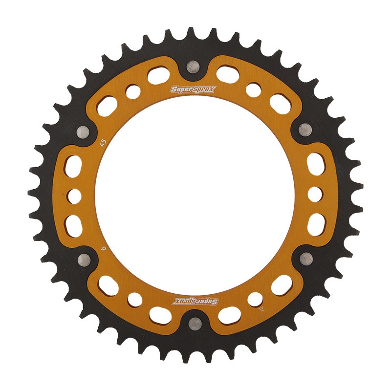 Rear sprocket SUPERSPROX STEALTH gold 45T, 525
