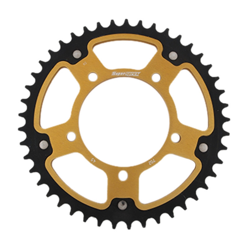 Rear sprocket SUPERSPROX STEALTH gold 45T, 525