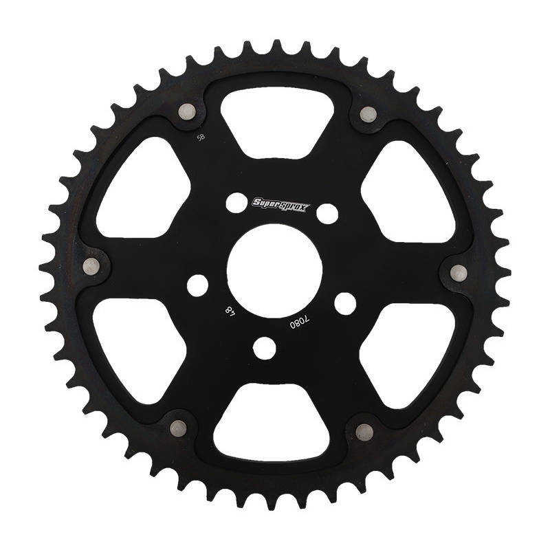 Rear sprocket SUPERSPROX STEALTH black 48T, 530
