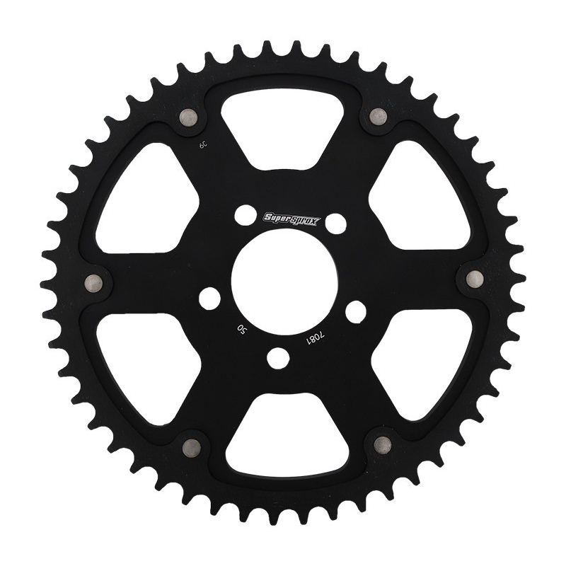 Rear sprocket SUPERSPROX STEALTH black 50T, 530