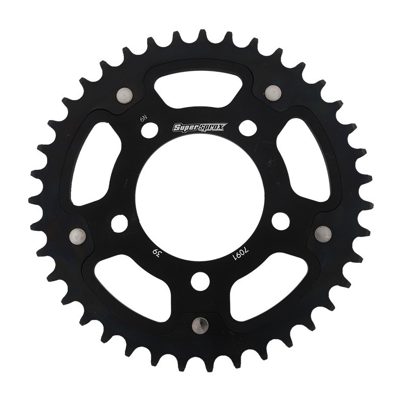 Rear sprocket SUPERSPROX STEALTH black 39T, 520