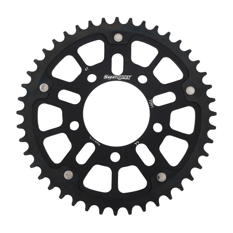 Rear sprocket SUPERSPROX STEALTH black 44T, 520