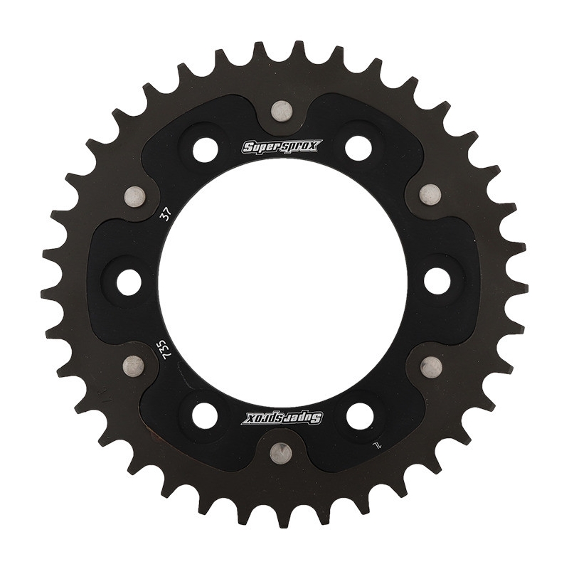 Rear sprocket SUPERSPROX STEALTH black 37T, 520