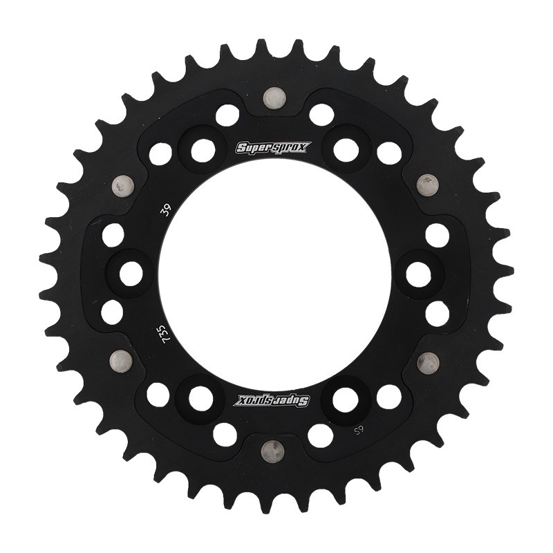 Rear sprocket SUPERSPROX STEALTH black 39T, 520
