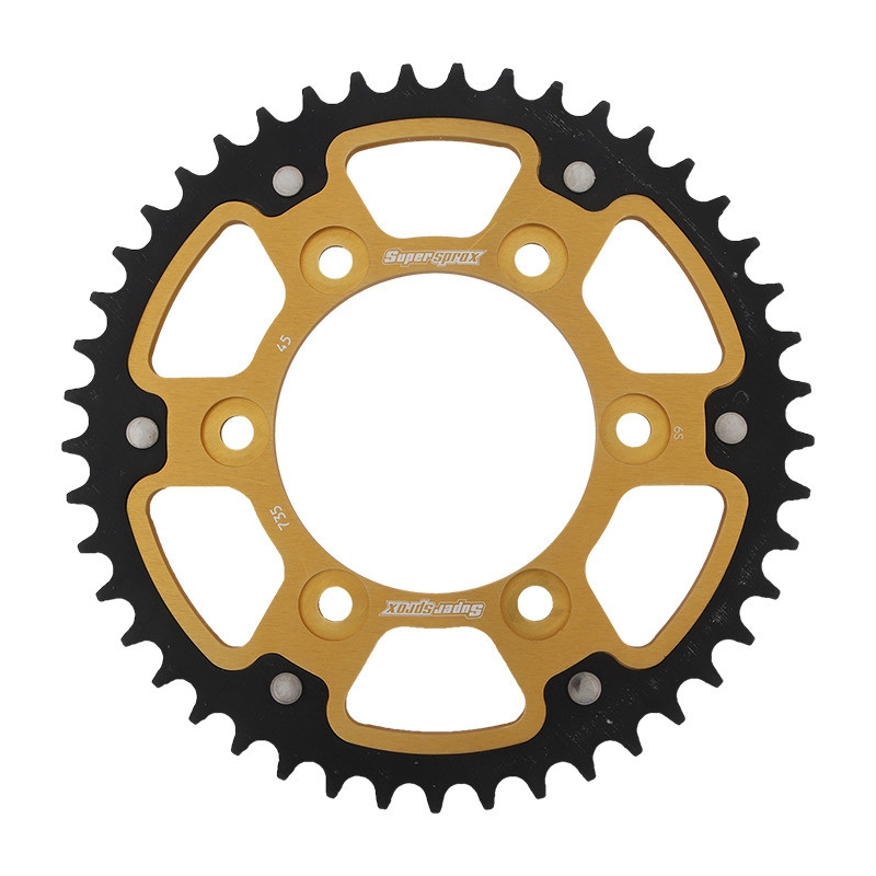 Rear sprocket SUPERSPROX STEALTH gold 45T, 520
