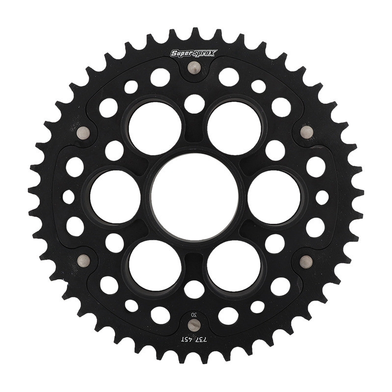 Rear sprocket SUPERSPROX STEALTH black 45T, 520