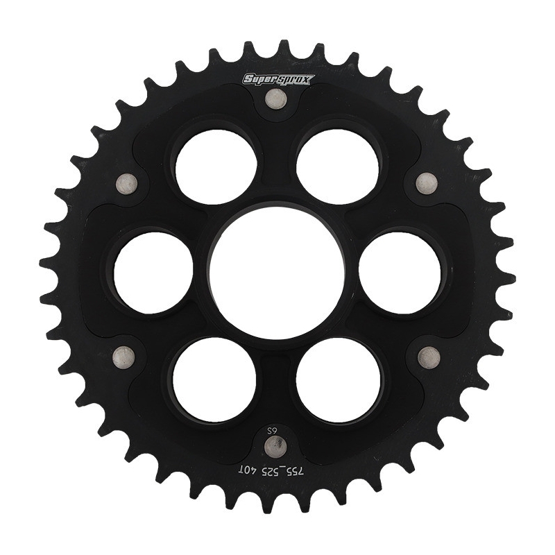 Rear sprocket SUPERSPROX STEALTH black 40T, 525