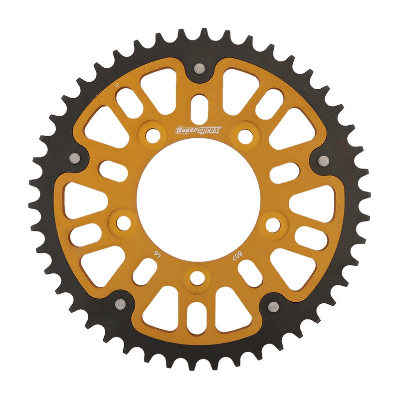 Rear sprocket SUPERSPROX STEALTH gold 46T, 525